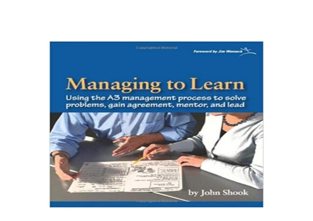 managing to learn shook pdf